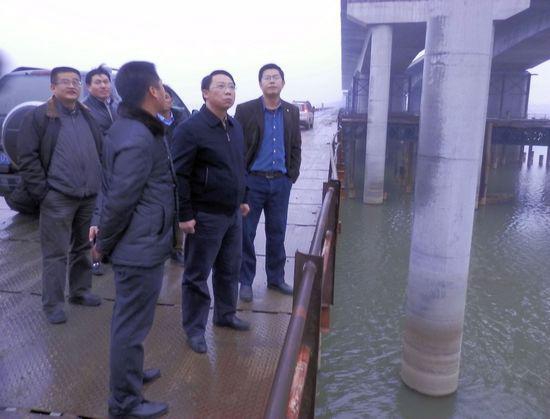 南昌市委常委、副市長劉建洋蒞臨昌南大道東延工程項目現(xiàn)場檢查指導工作